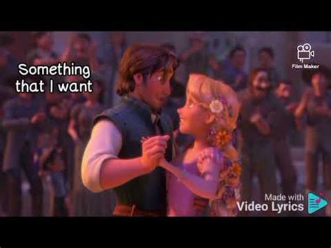 i want something lyrics|tangled credits songs.